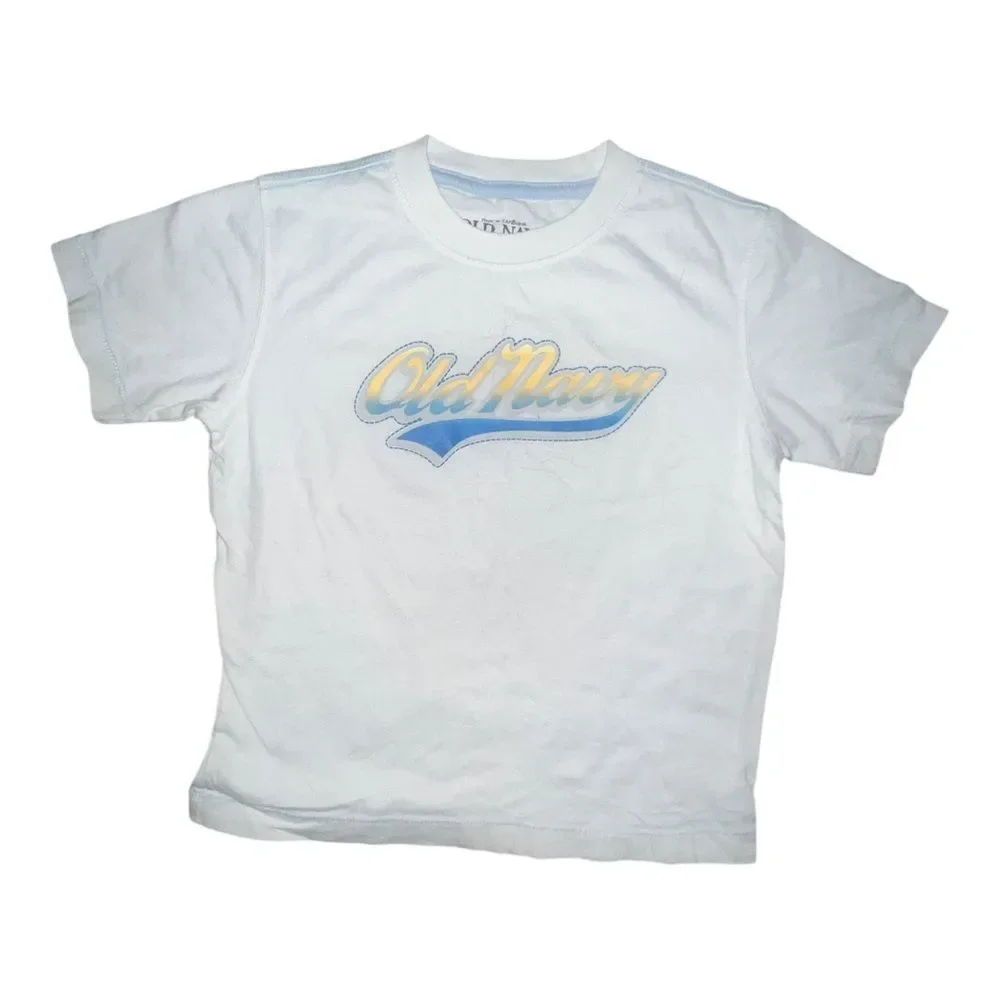 Old Navy Lot of Three Boys T-Shirts Logo Batman Narito Extra Small EUC